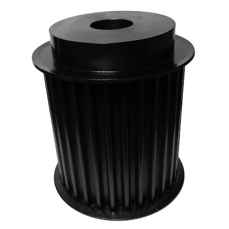 B&B Manufacturing 48-14MX125-6FS16, Timing Pulley, Steel, Black Oxide,  48-14MX125-6FS16